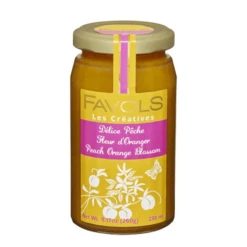 Favols Peach Jam With Orange Blossoms, 9.2 Oz
