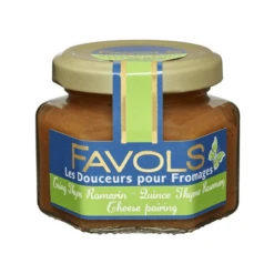 Favols Quince Thyme Rosemary Jam For Cheese, 3.9 Oz