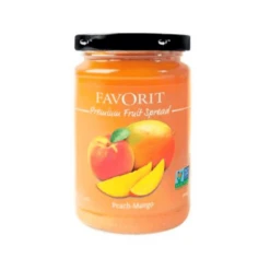 Favorit Peach Mango Fruit Spread, 12.3 Oz