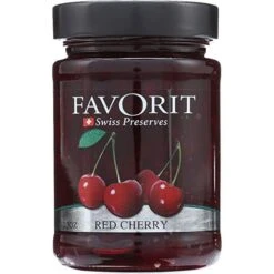 Favorit Red Cherry Fruit Spread, 12.3 Oz