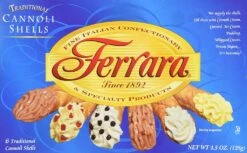 Ferrara Large Cannoli Shells, 4.5 Oz