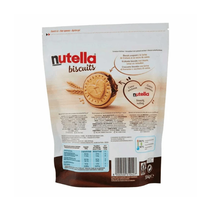Ferrero Nutella Italian Biscuits, 10.7 Oz - Image 2