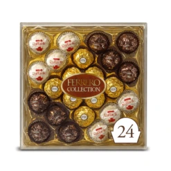Ferrero Rocher Hazelnut Assorted Chocolate, 24 Pieces