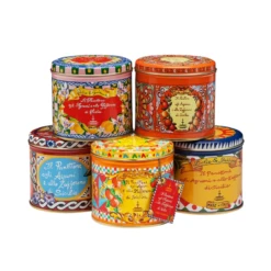 Fiasconaro Dolce & Gabbana Agrumi Panettone With Sicilian Citrus And Saffron, 2.2 Lbs [Tin Color May Vary]