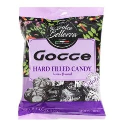 Fida Gocce Hard Filled Licorice Candies - 4.5 Oz