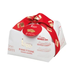 Filippi Panettone Without Candied Fruits, 2.2 Lbs