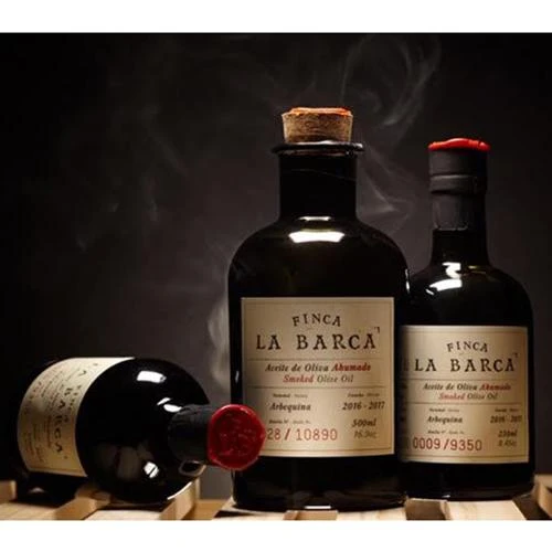 Finca La Barca Smoked Extra Virgin Olive Oil, 8.45 Oz - Image 3