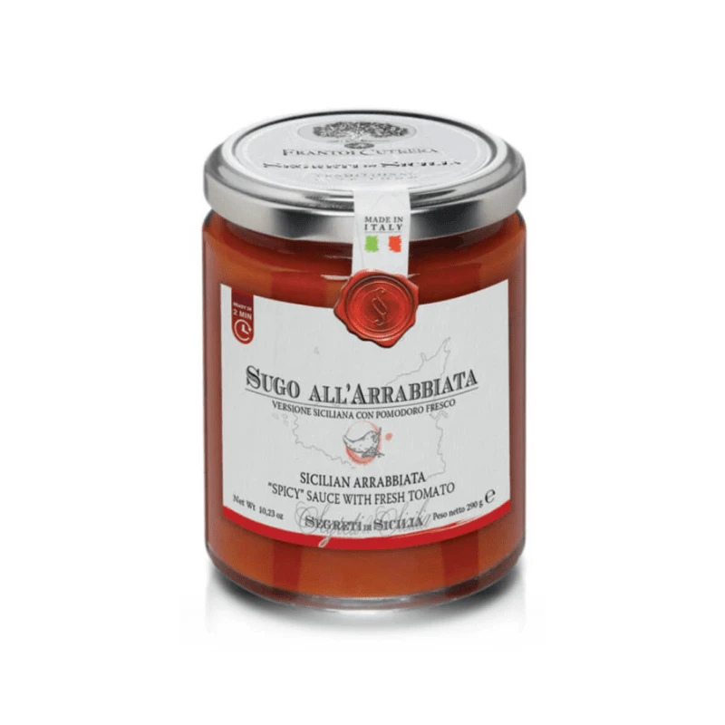 Frantoi Cutrera Segreti Di Sicilia Arrabiata Tomato Sauce, 10.2 Oz