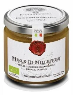 Frantoi Cutrera Segreti Di Sicilia Multi-Flowers Blossom Honey, 8.8 Oz