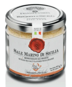 Frantoi Cutrera Orange Flavored Sea Salt, 7.1 Oz