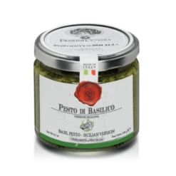 Frantoi Cutrera Segreti Di Sicilia Basil Pesto Sicilian Style, 6.7 Oz