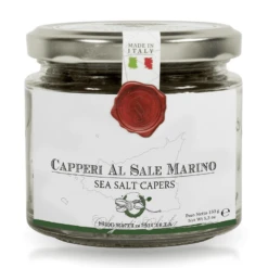 Frantoi Cutrera Segreti Di Sicilia Capers In Sea Salt Jar, 5.3 Oz