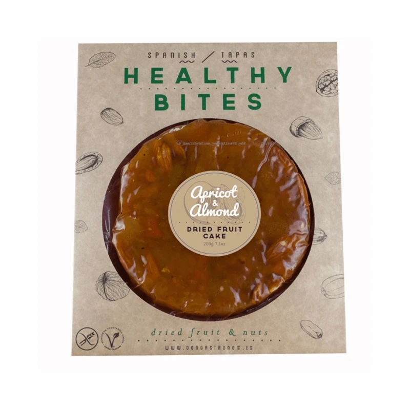 Frutos Ayllon Apricot & Almond Dried Fruit Cake, 7 Oz