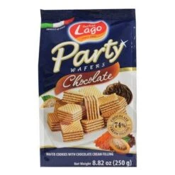 Gastone Lago Chocolate Wafers, 8.8 Oz