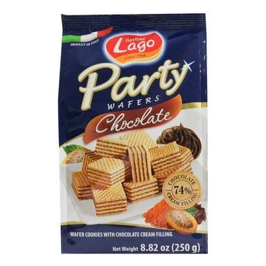 Gastone Lago Chocolate Wafers, 8.8 Oz