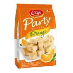 Gastone Lago Orange Wafers, 8.8 Oz