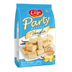 Gastone Lago Vanilla Wafers. 8.8 Oz