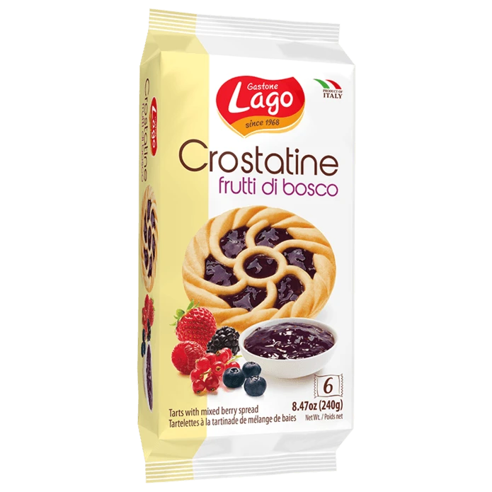 Gastone Lago Wild Berries Crostatine. 8.47 Oz