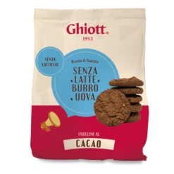 Ghiott Cocoa Frollini Without Milk, Butter And Eggs, 8.8 Oz