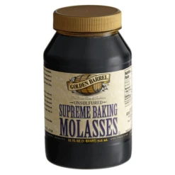 Golden Barrel Supreme Unsulfured Black Strap Molasses, 32 Oz