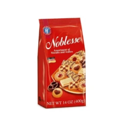 Hans Freitag Noblesse Assorted Biscuits And Wafers, 14 Oz