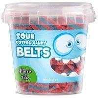 Harris & Tate Sour Cotton Candy Belts, 32 Oz