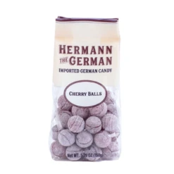 Hermann The German Cherry Balls Hard Candy, 5.29 Oz