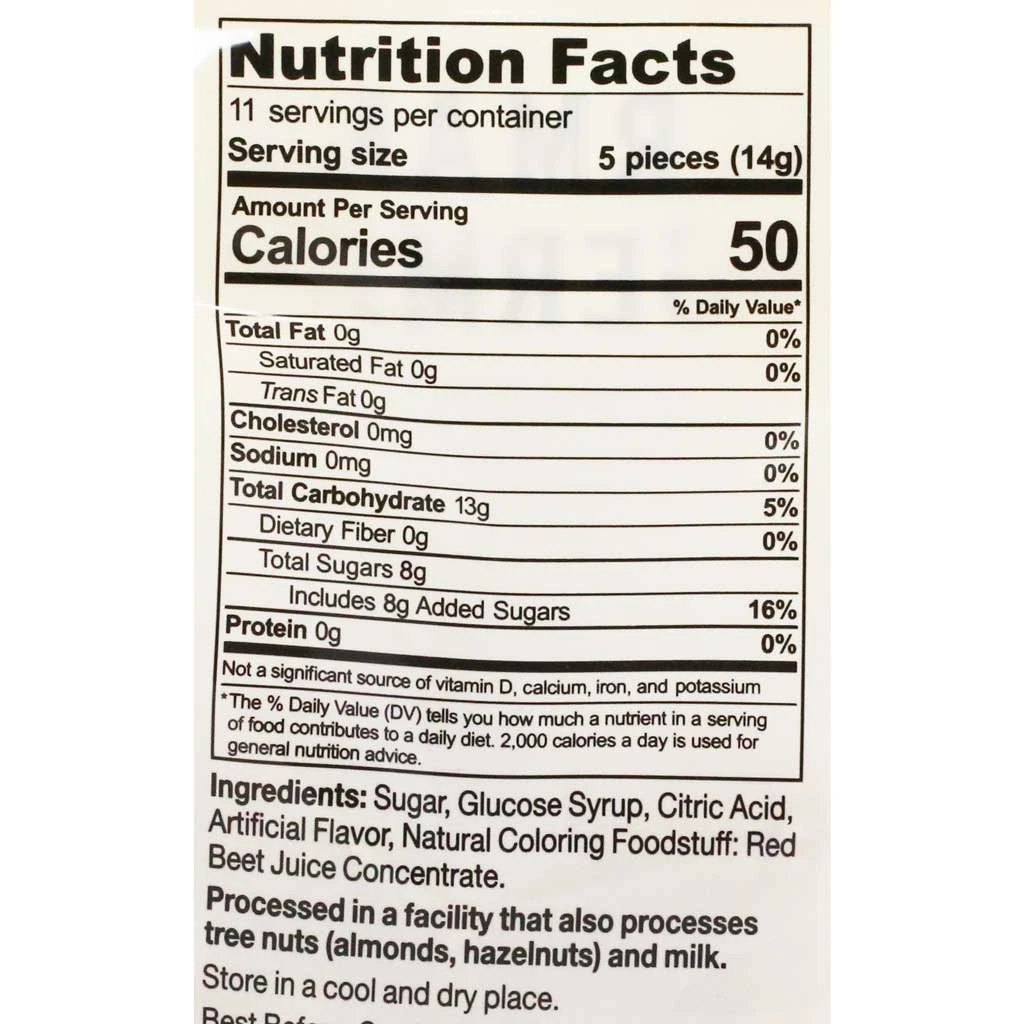 Hermann The German Raspberry Hard Candy, 5.29 Oz - Image 2