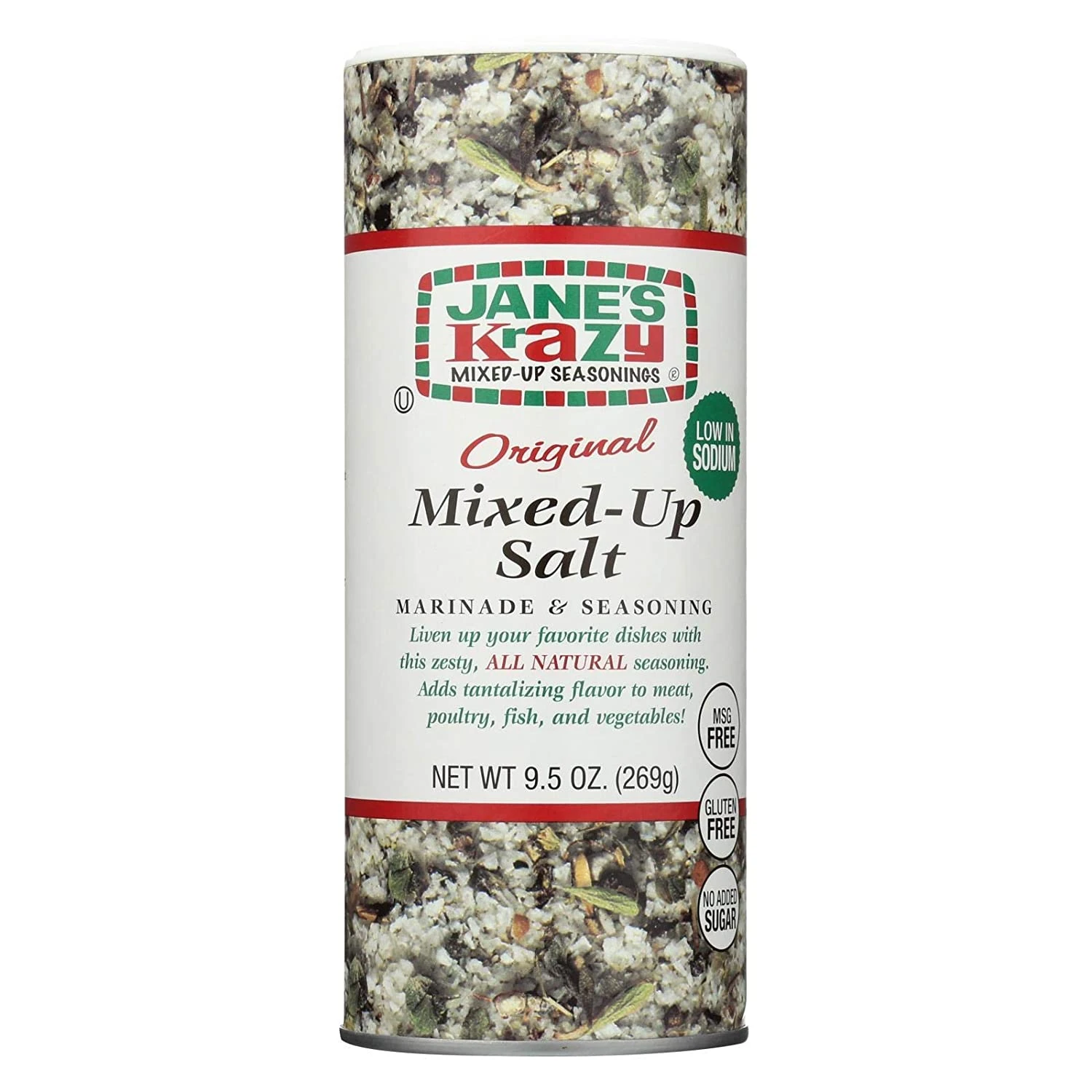 Jane's Krazy Original Mixed-Up Salt, 9.5 Oz