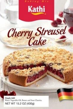 Kathi Cherry Streusel Cake Mix, 15.2 Oz