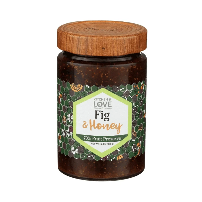 Kitchen & Love Fig & Honey Preserve, 12.3 Oz
