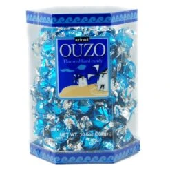 Krinos Ouzo Flavored Hard Candy, 10.6 Oz (300g)