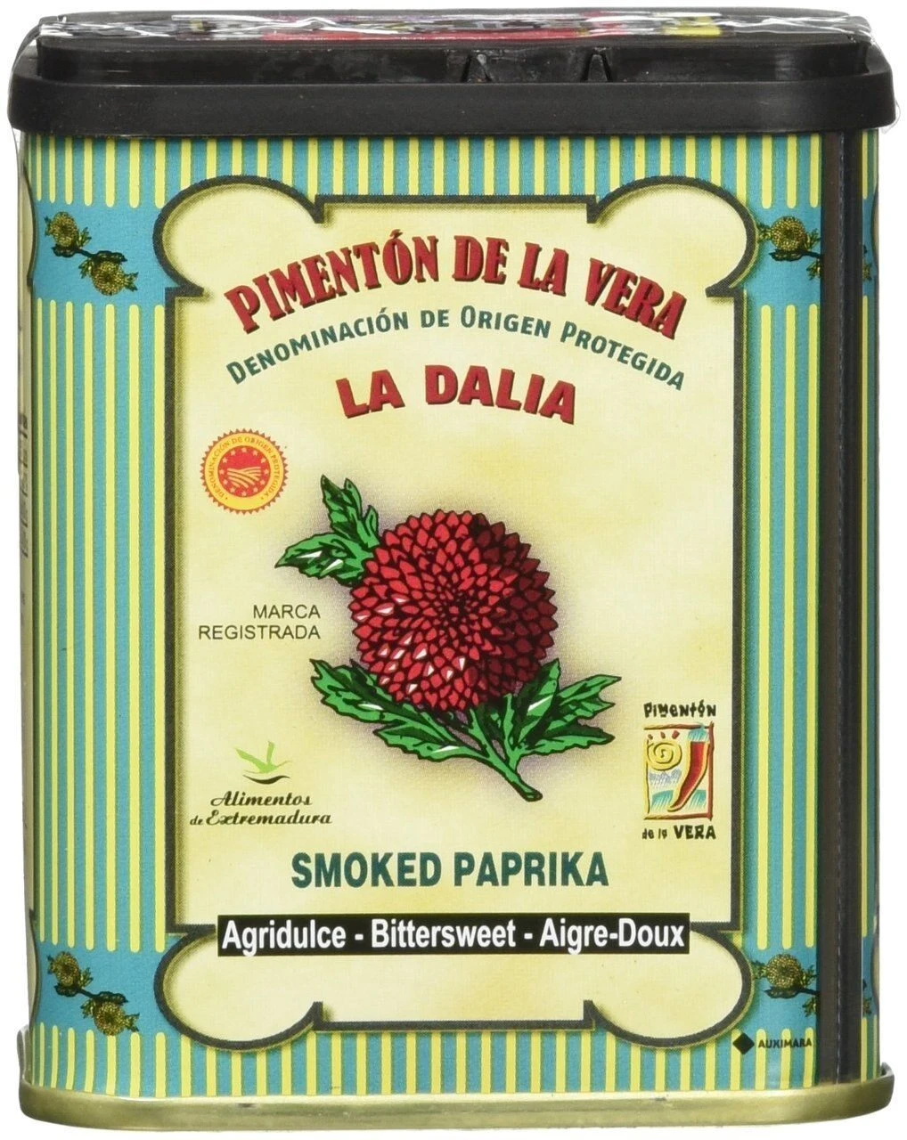 La Dalia Pimenton De La Vera PDO Bittersweet Smoked Paprika, 2.5 Oz