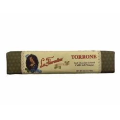 La Florentine Dark Chocolate Covered Caffe Soft Nougat Torrone, 5.3 Oz