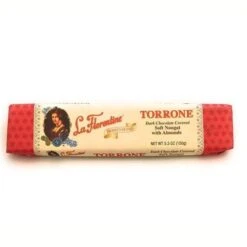 La Florentine Dark Chocolate Covered Soft Nougat With Almond Torrone, 5.3 Oz
