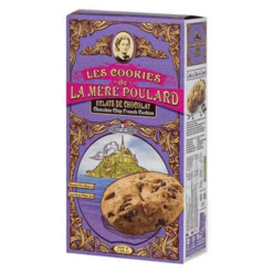 [Best Before: 07/26/24] La Mere Poulard French Chocolate Chip Butter Cookies, 7 Oz