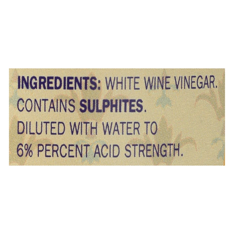 Laurent Du Clos White Wine Vinegar, 16.9 Oz - Image 3