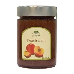 Le Colline Di Evagrio Peach Jam, 13.4 Oz