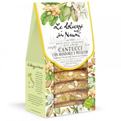 Le Dolcezze Di Nanni Classic Biscotti With Almonds And Pistachios, 7.1 Oz