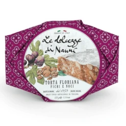 Le Dolcezze Di Nanni Torta Floriana With Fig And Walnuts, 8.8 Oz