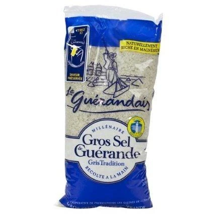 Le Guerandais Guerande Celtic Region Light Grey Coarse "Wet Salt" Bag, 28 Oz - Image 4
