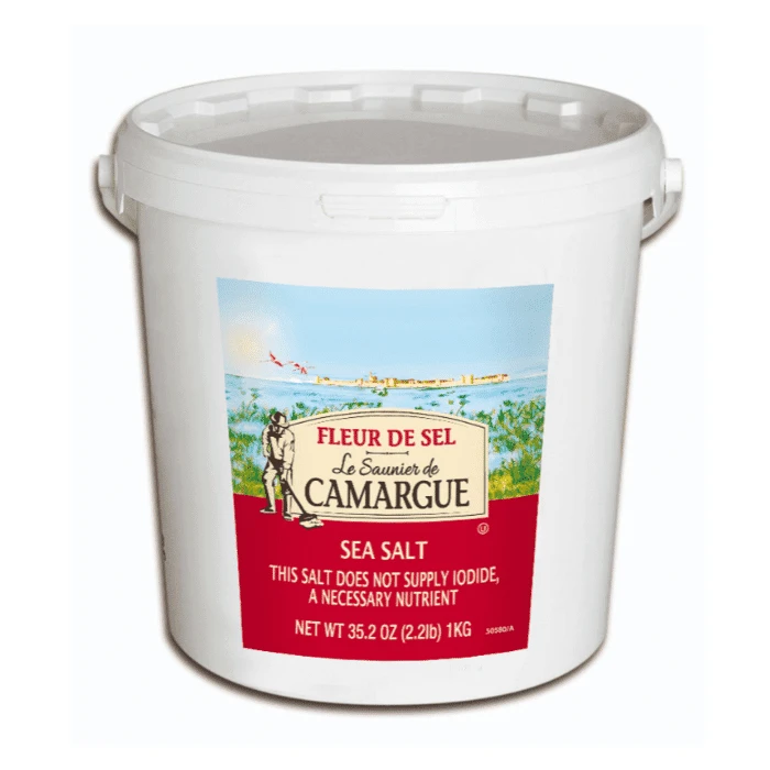 Le Saunier De Camargue Fleur De Sel Sea Salt, 2.2 Lbs