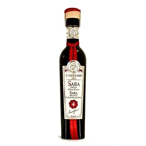 Leonardi Saba Dressing Cooked Grape Must, 8.45 Oz