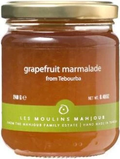 Les Moulins Mahjoub Grapefruit Marmalade, 8.4 Oz