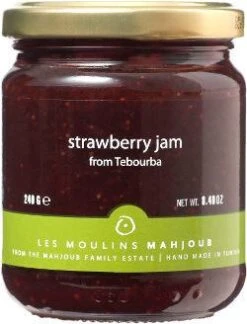 Les Moulins Mahjoub Strawberry Jam, 8.4 Oz