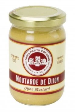 [Best Before: 07/22/24] Les Trois Petits Cochons Moutarde De Dijon, 7 Oz