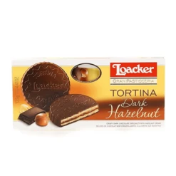 Loacker Dark Chocolate Covered Tortina, 4.41 Oz