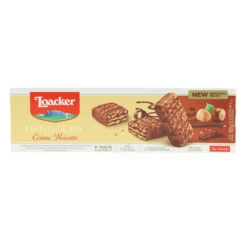 Loacker Patisserie Hazelnut Cream Wafers, 3.53 Oz