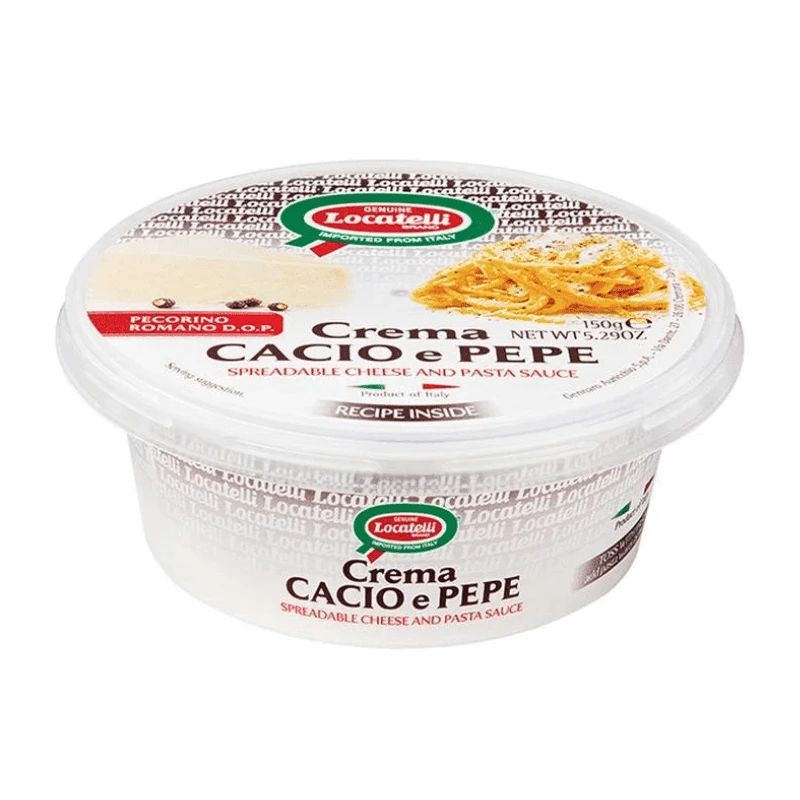 Locatelli Cacio E Pepe Cream, 5.29 Oz