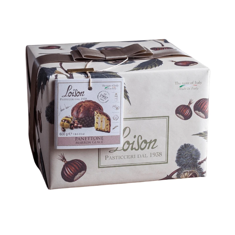 Loison Marron Glace (Candied Chestnut) Panettone, 600g